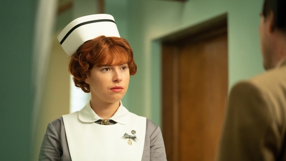 Jessie Buckley as Oraetta Mayflower on Fargo season 4