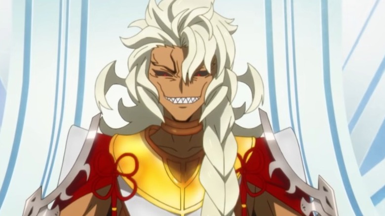 Solomon with an evil smile