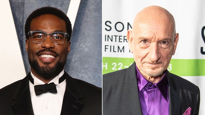 Yahya Abdul-Mateen II and Ben Kingsley side by side