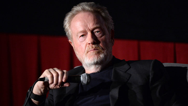 Ridley Scott talking