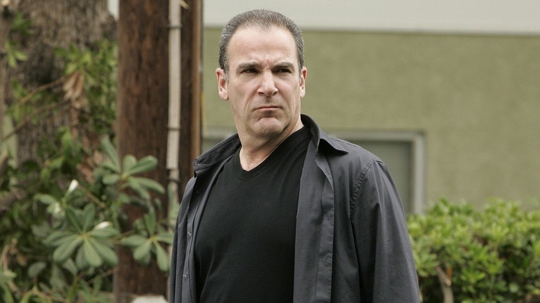 Jason Gideon glaring