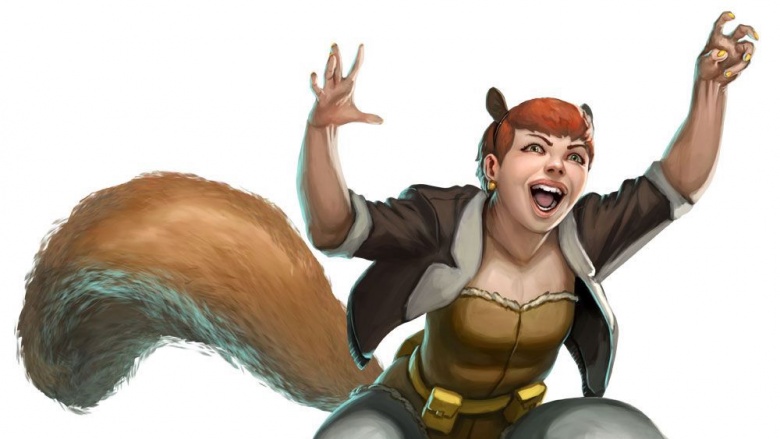 Squirrel Girl posing