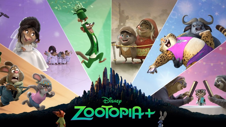 promotional image for Zootopia+ six-story series