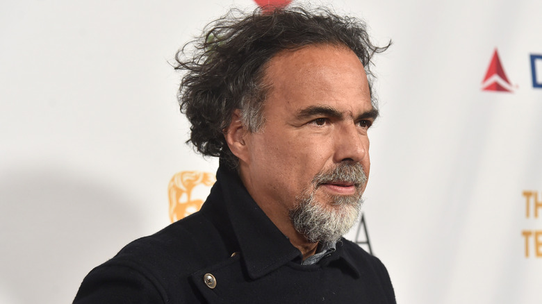 Alejandro G. Iñárritu at press event