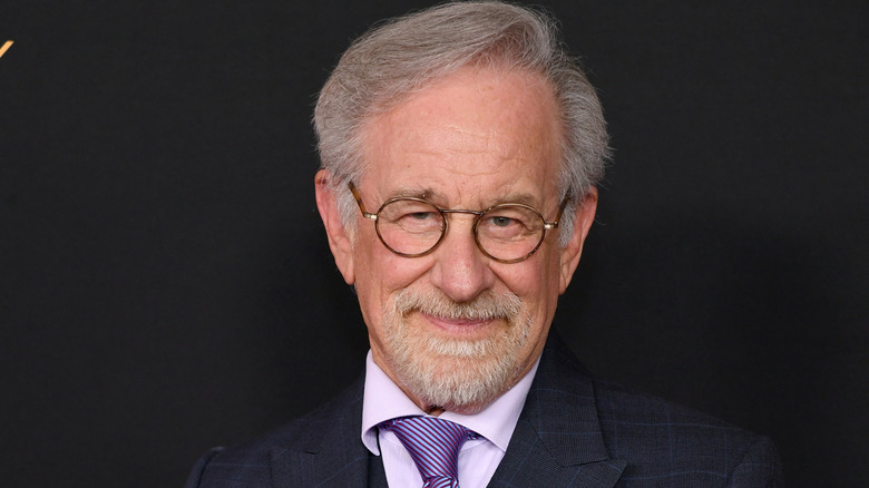 Steven Spielberg smiling