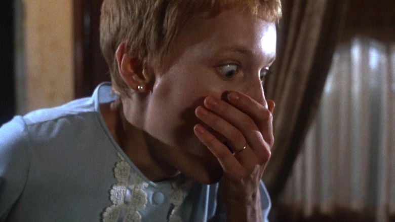 Mia Farrow horrified