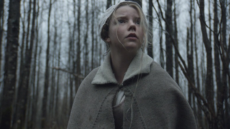 Anya Taylor-Joy frightened