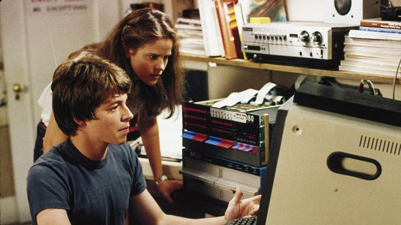 Matthew Broderick and Ally Sheedy in WarGames