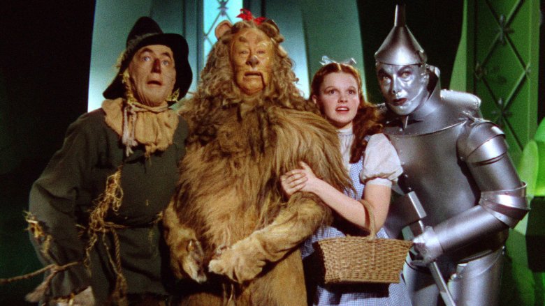 Judy Garland in the Wizard of Oz