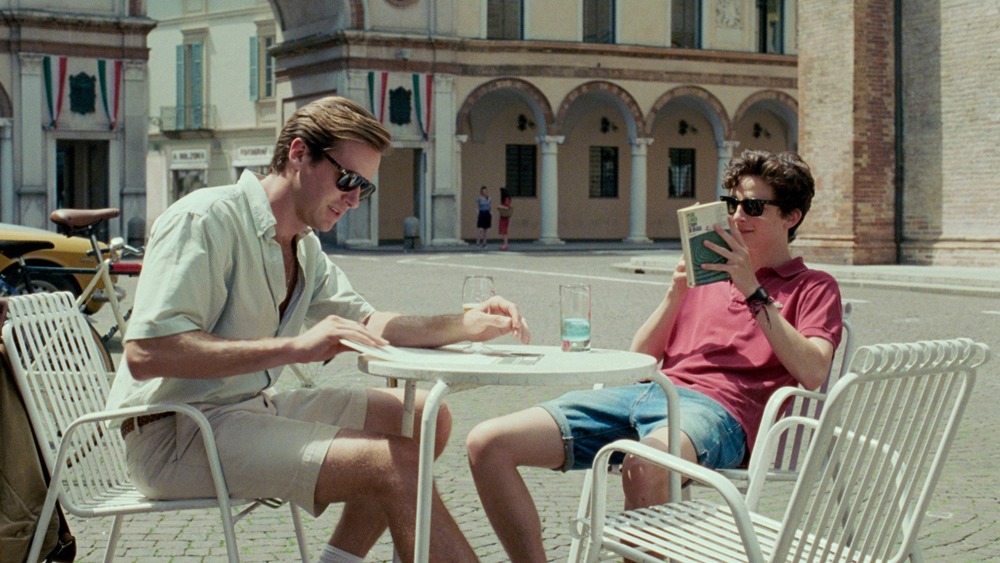 Armie Hammer and Timothée Chalamet in 'Call Me by Your Name'