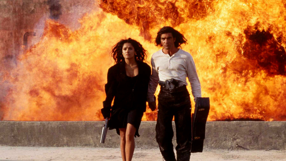 Salma Hayek and Antonio Banderas in 'Desperado'