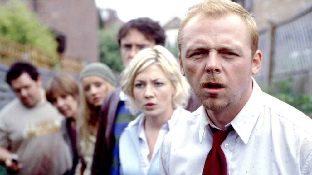 The cast of 'Shaun of the Dead'