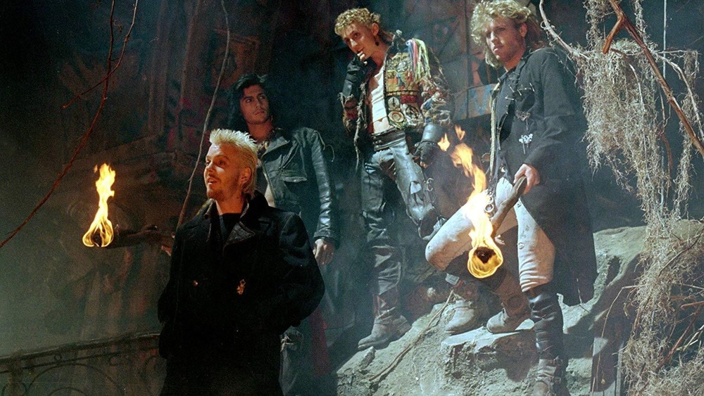 Kiefer Sutherland and his gang of undead in 'The Lost Boys'