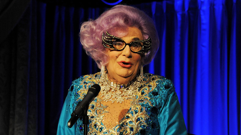 Barry Humphries as Dame Edna