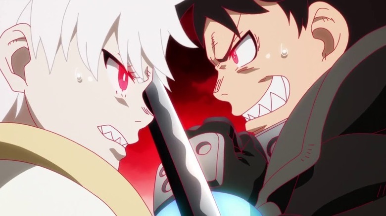 Shinra faces off with Sho