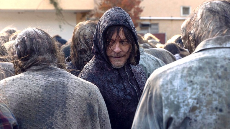 Daryl in zombie whisperers horde