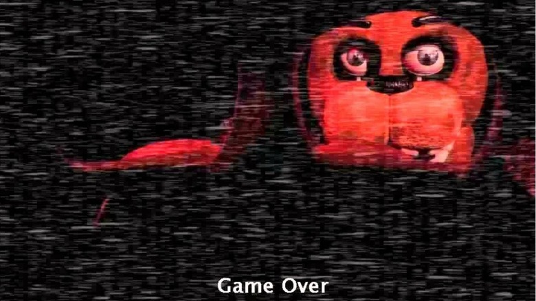 Five Nights at Freddy's 2 game over screen