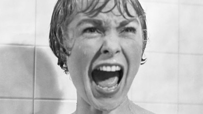Marion Crane screaming in shower