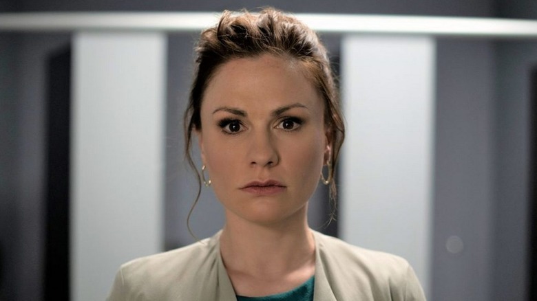 Anna Paquin annoyed