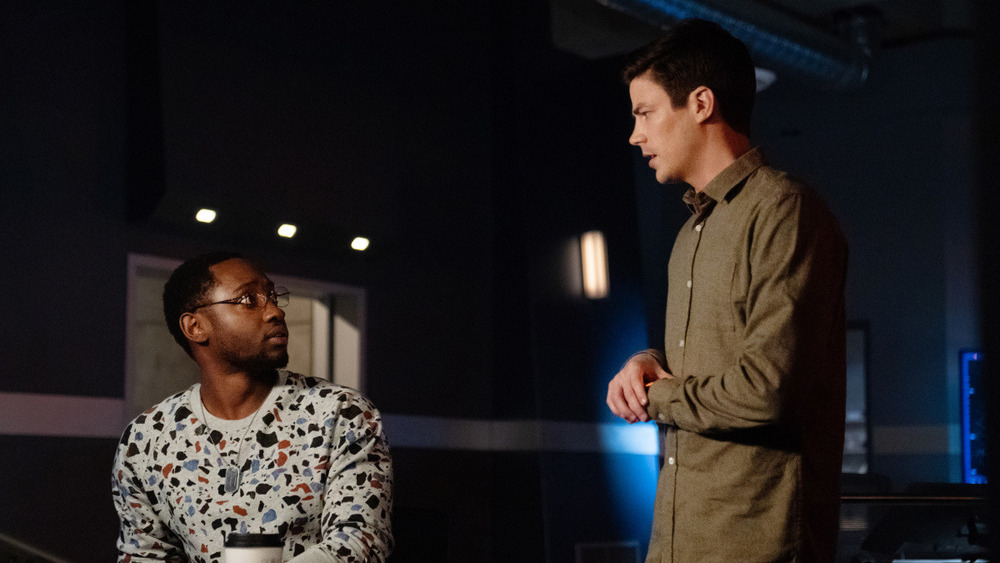 Chester P Runk and Barry Allen on The Flash