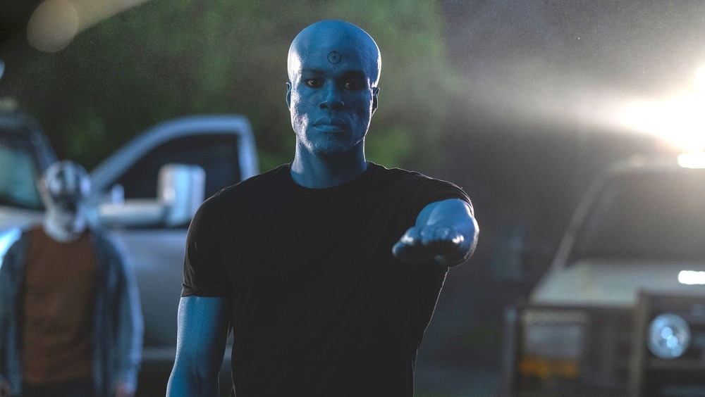 Yahya Abdul-Mateen II as Doctor Manhattan on Watchmen