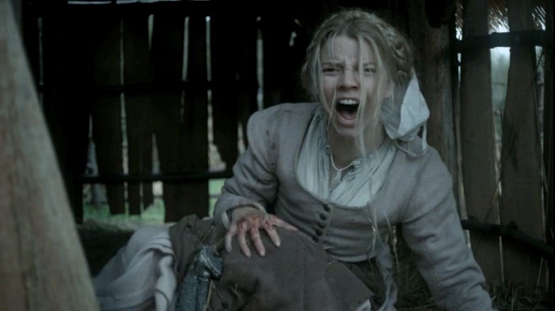 Anya Taylor-Joy scream in The VVitch