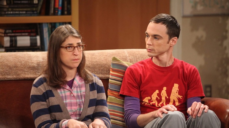 Amy and Sheldon