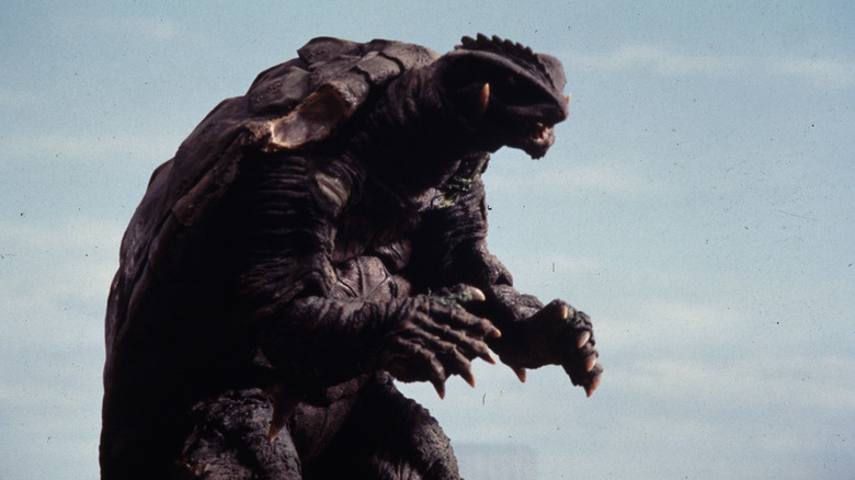 Gamera stands tall