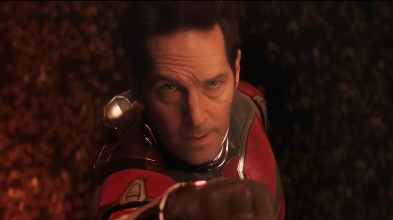 Scott Lang firing up in Ant-Man and the Wasp: Quantumania