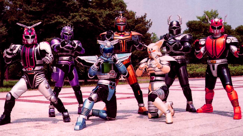 The Beetleborgs and their allies the Astralborgs