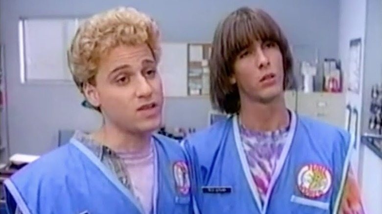 Bill and Ted working together