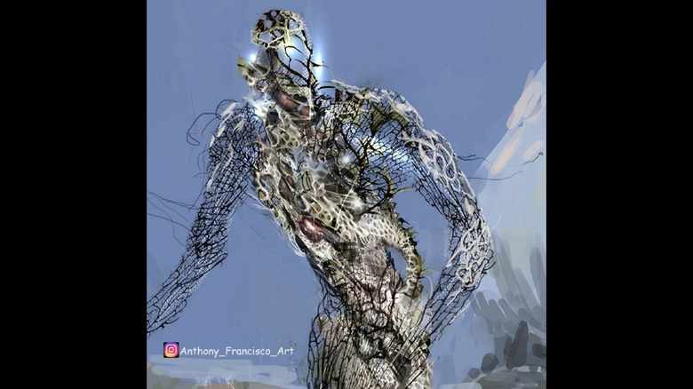 One of Anthony Francisco's concept designs of Ego from "Guardians of the Galaxy, Vol. 2"