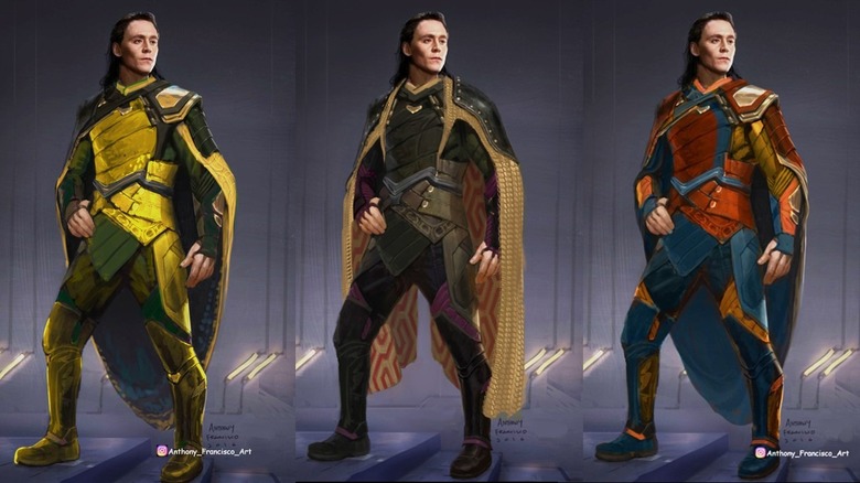 Anthony Francisco designs for Loki in "Thor: Ragnarok"