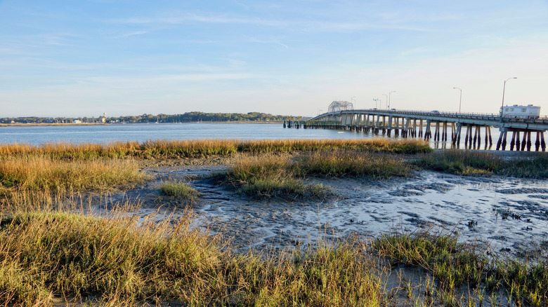 Woods Memorial Bridge in Beaufort, South Carolina