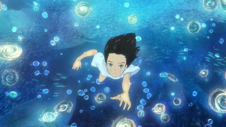 Swimming through galaxies in Children of the Sea