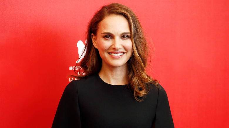 Natalie Portman smiles