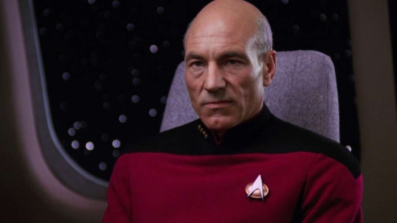 Captain Picard stares