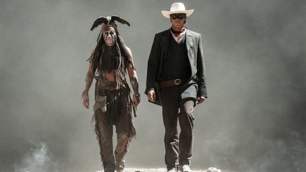 Johnny Depp and Armie Hammer in The Lone Ranger