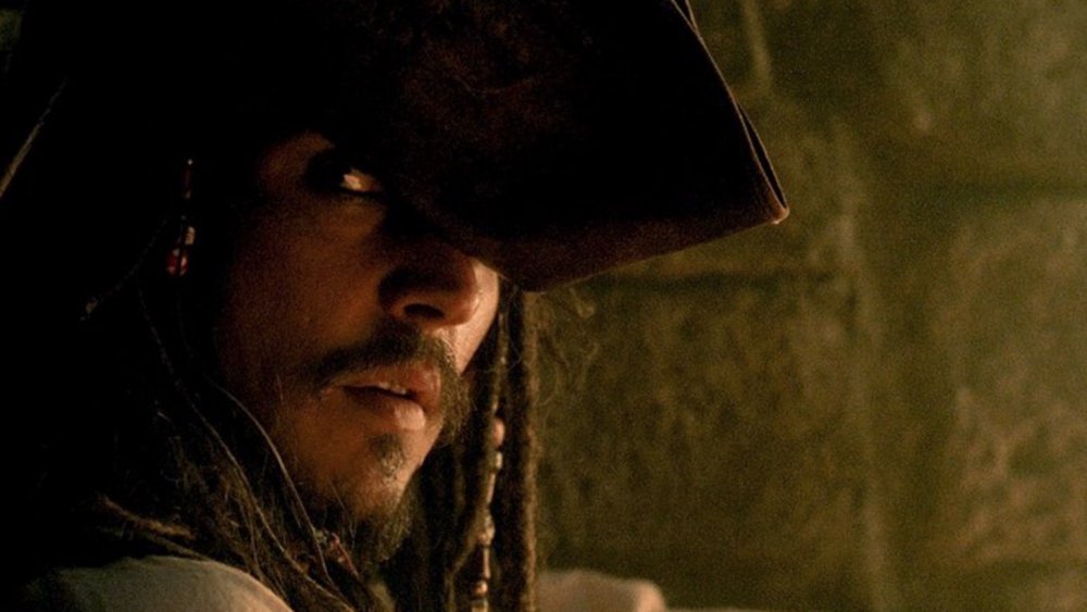 Johnny Depp in Pirates of the Caribbean: Curse of the Black Pearl