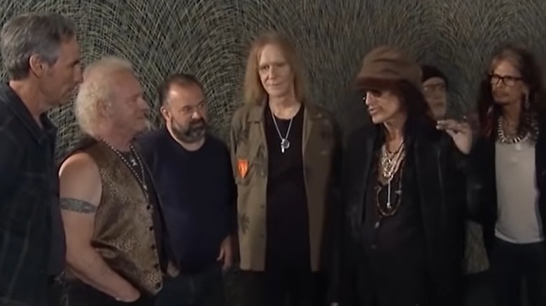 Frank Fritz and Mike Wolfe meet Aerosmith 