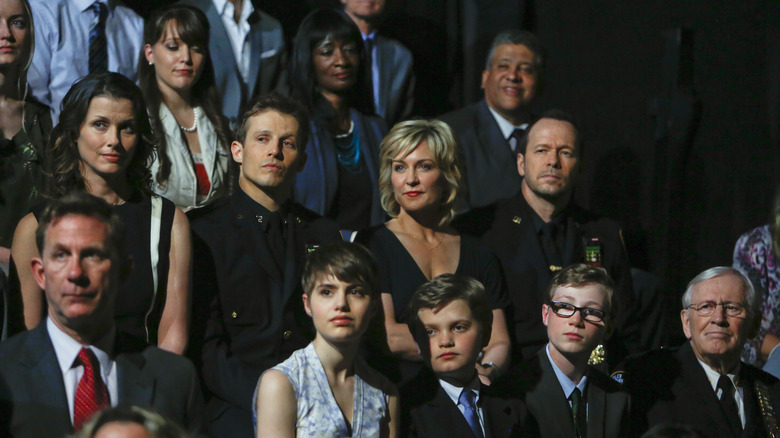 The Reagans watch Frank's speech