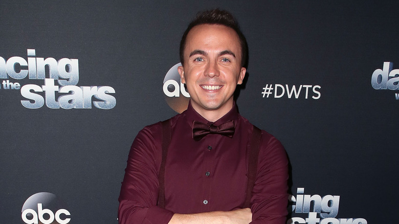 Frankie Muniz smiling wearing bowtie