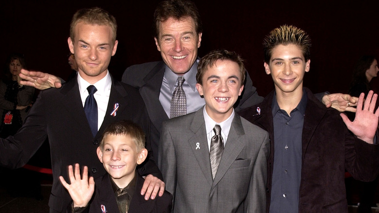 Malcolm in the Middle cast smiling