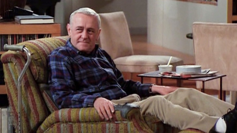 Marty Crane sitting in recliner