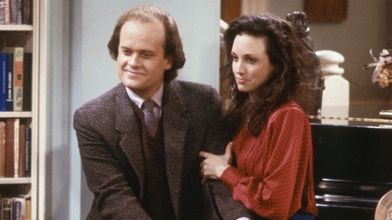 Frasier and Lilith listening