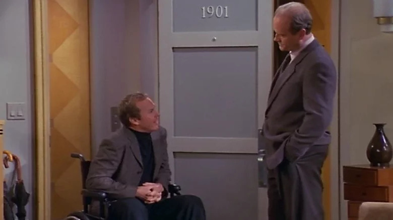 Frasier greets Blaine