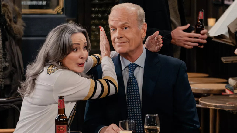 Holly (Patricia Heaton) and Dr. Frasier Crane (Kelsey Grammer)