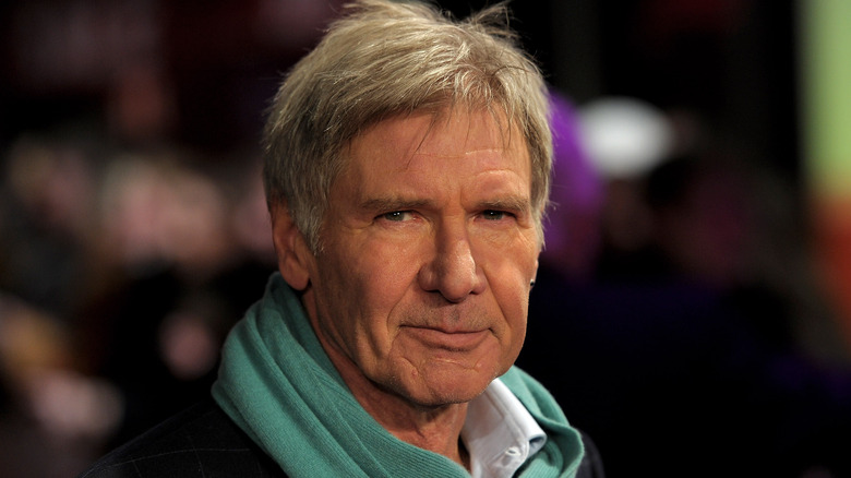 Harrison Ford smiling