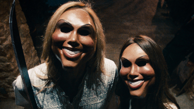 Masked intruders from The Purge