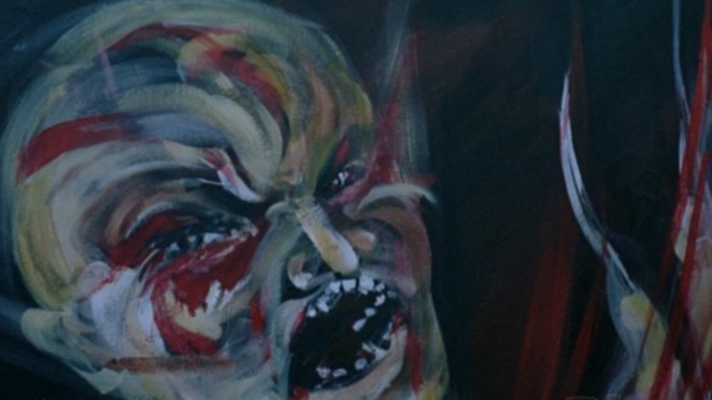 Robert Englund's painting of Freddy in New Nightmare